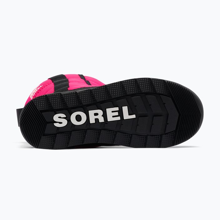 Sorel Outh Whitney II Puffy Mid παιδικές μπότες χιονιού cactus pink/black 13