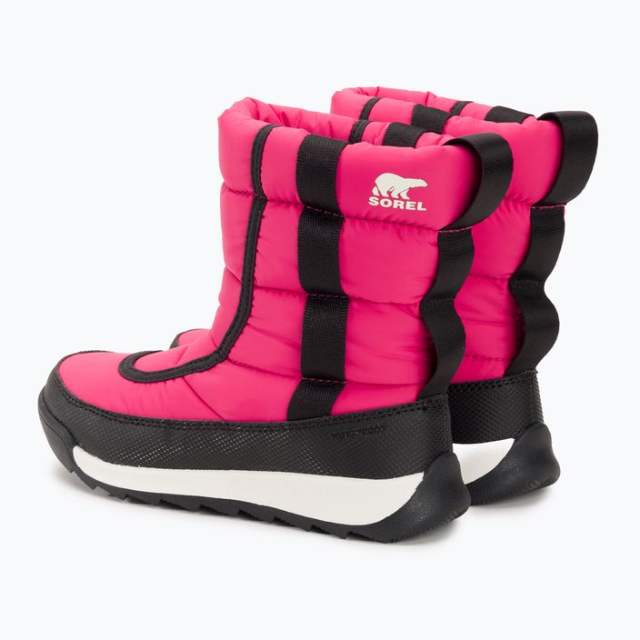Sorel Outh Whitney II Puffy Mid junior μπότες χιονιού cactus pink/black 3