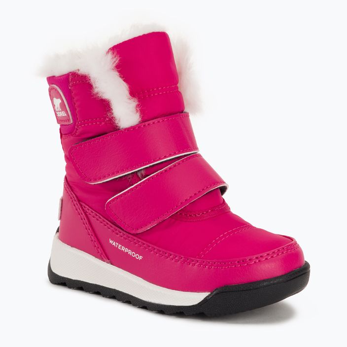 Sorel Whitney II Strap WP παιδικές μπότες χιονιού κάκτος ροζ/μαύρο