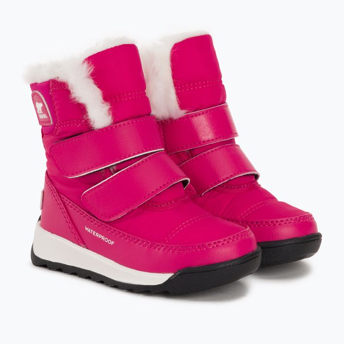 Sorel Whitney II Strap WP παιδικές μπότες χιονιού κάκτος ροζ/μαύρο 4