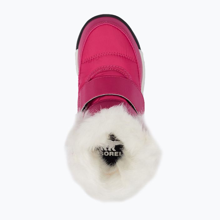 Παιδικές μπότες πεζοπορίας Sorel Whitney II Strap Wp cactus pink/black 11