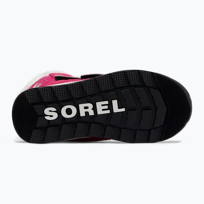 Παιδικές μπότες πεζοπορίας Sorel Whitney II Strap Wp cactus pink/black 12