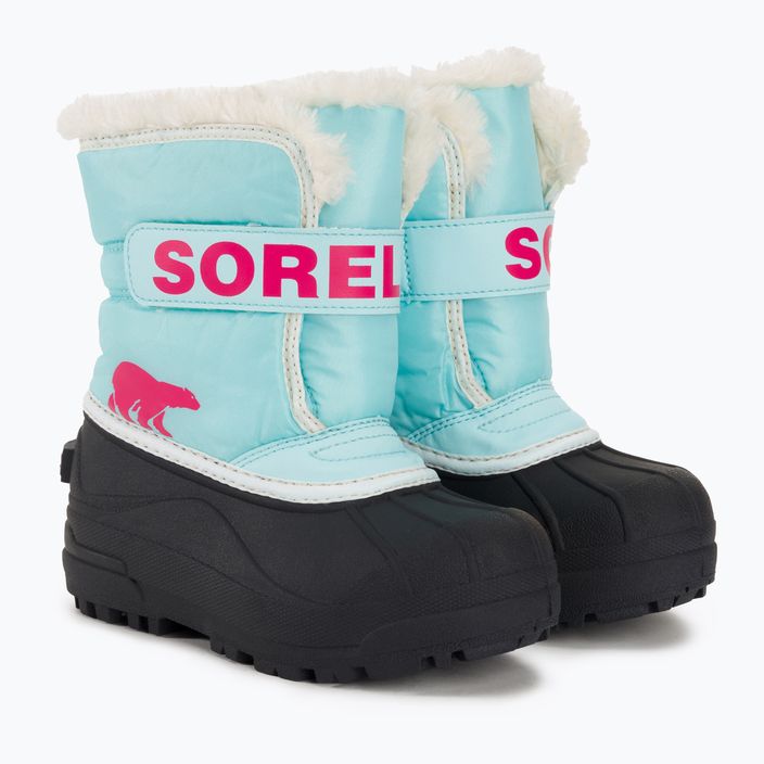Sorel Snow Commander junior μπότες χιονιού ocean surf/cactus pink 4