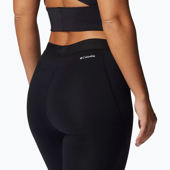 Γυναικείο θερμικό παντελόνι Columbia Midweight Stretch μαύρο 5