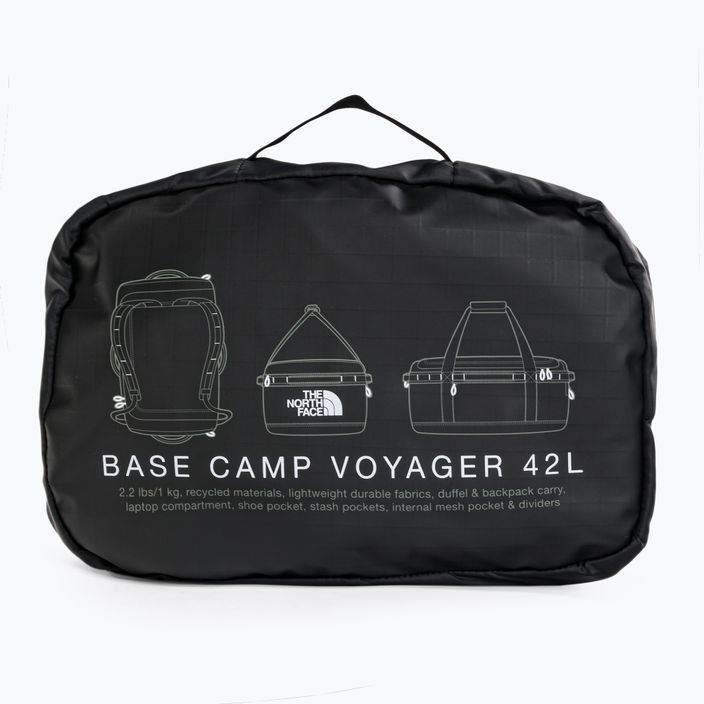 The North Face Base Camp Voyager Duffel 42 l ταξιδιωτική τσάντα μαύρο NF0A52RQKY41 7