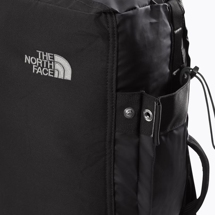 The North Face Base Camp Voyager Duffel 32 l μαύρο/λευκό ταξιδιωτική τσάντα 5