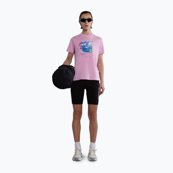 Napapijri γυναικείο t-shirt S-Yukon ροζ παστέλ 2