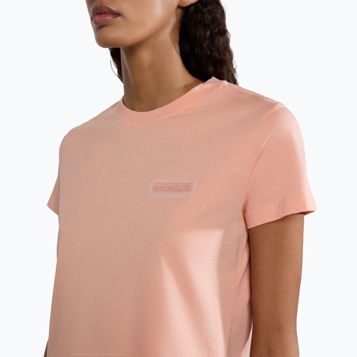 Napapijri γυναικείο t-shirt S-Iaato ροζ σολομός 4