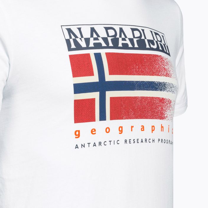 Ανδρικό Napapijri S-Kreis brightwhite T-shirt 7