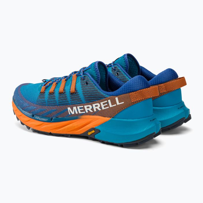 Merrell Agility Peak 4 μπλε ανδρικά παπούτσια για τρέξιμο J135111 3
