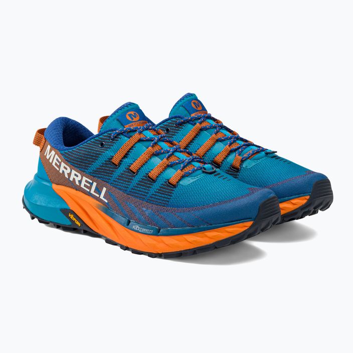 Merrell Agility Peak 4 μπλε ανδρικά παπούτσια για τρέξιμο J135111 4
