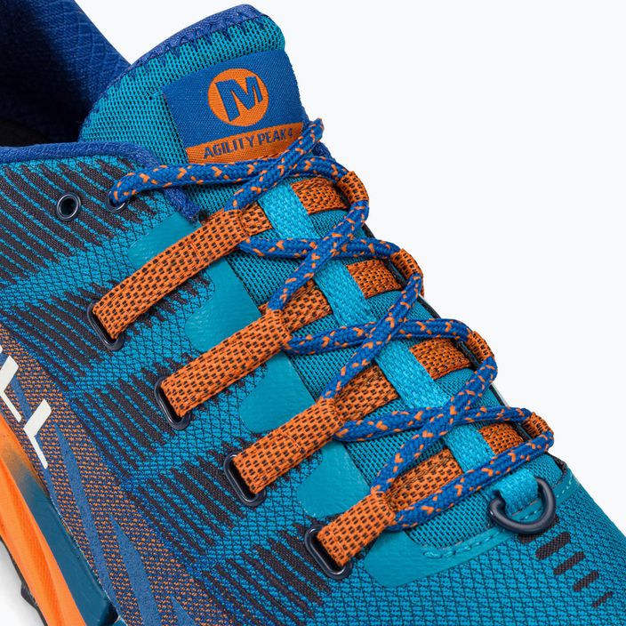Merrell Agility Peak 4 μπλε ανδρικά παπούτσια για τρέξιμο J135111 8
