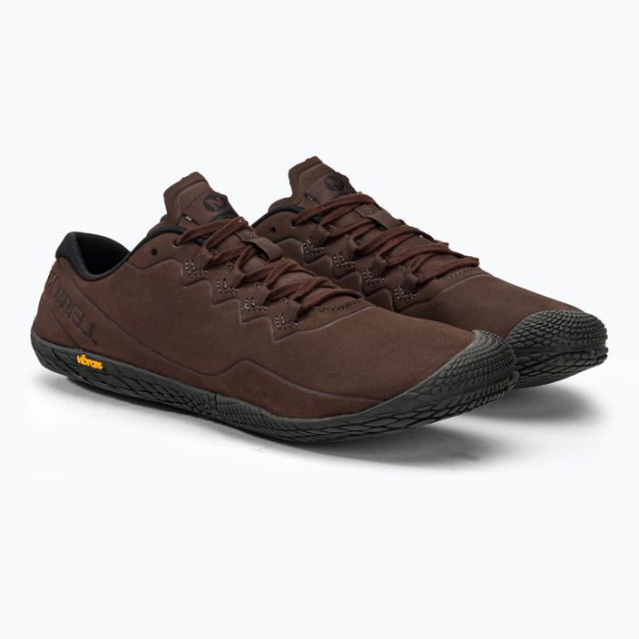 Ανδρικά παπούτσια για τρέξιμο Merrell Vapor Glove 3 Luna LTR καφέ J003227 4