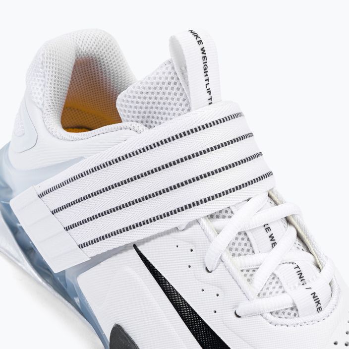 Nike Savaleos λευκά παπούτσια άρσης βαρών CV5708-100 8