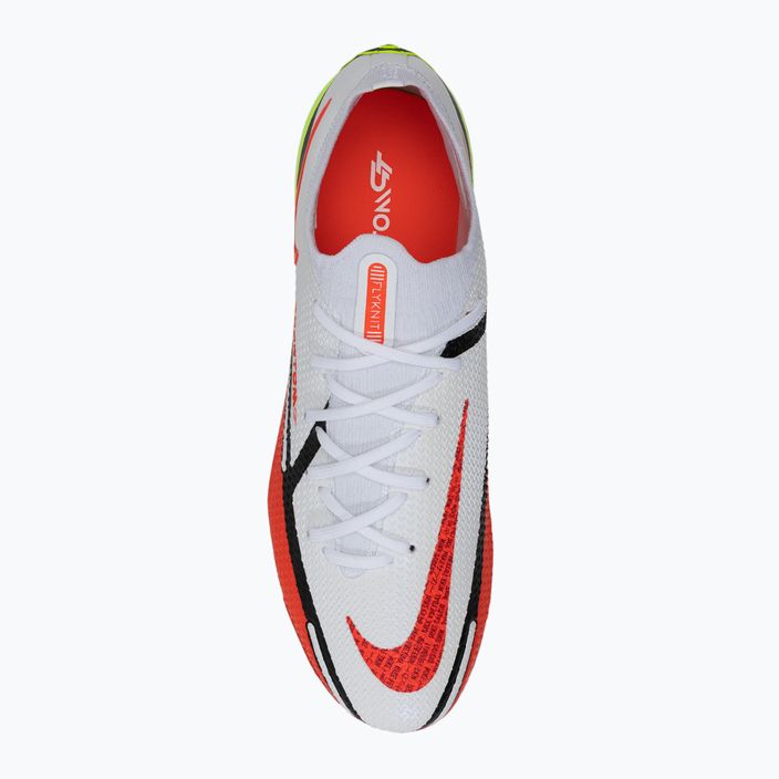 Nike Phantom GT2 Elite FG ανδρικά ποδοσφαιρικά παπούτσια λευκό CZ9890-167 6