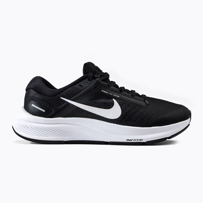 Nike Air Zoom Structure 24 γυναικεία παπούτσια για τρέξιμο μαύρο DA8570-001 2