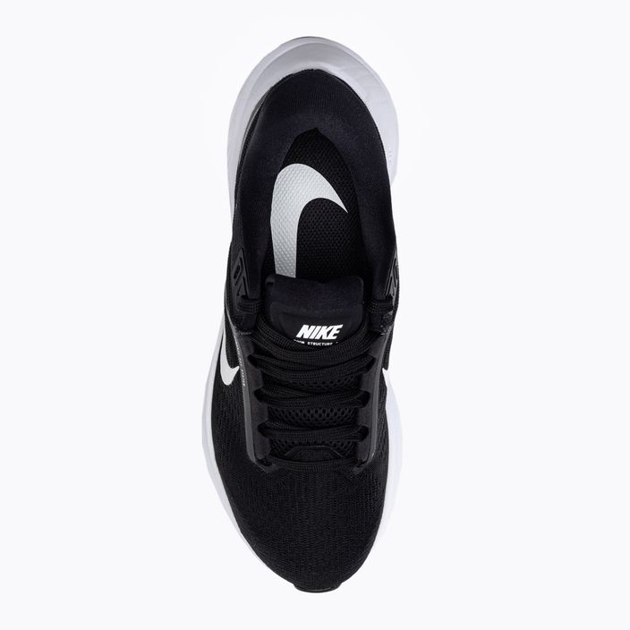 Nike Air Zoom Structure 24 γυναικεία παπούτσια για τρέξιμο μαύρο DA8570-001 6