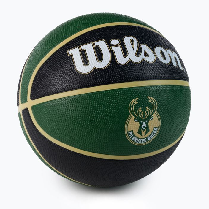 Wilson NBA Team Tribute Milwaukee Bucks μπάσκετ WTB1300XBMIL μέγεθος 7 2