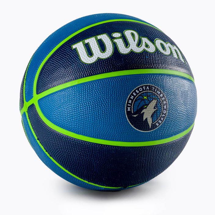 Wilson NBA Team Tribute Minnesota Timberwolves μπάσκετ WTB1300XBMIN μέγεθος 7 2
