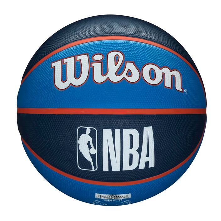 Wilson NBA Team Tribute Oklahoma City Thunder μπάσκετ WTB1300XBOKC μέγεθος 7 3