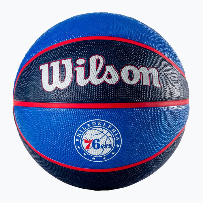 Wilson NBA Team Tribute Philadelphia 76ers μπάσκετ WTB1300XBPHI μέγεθος 7