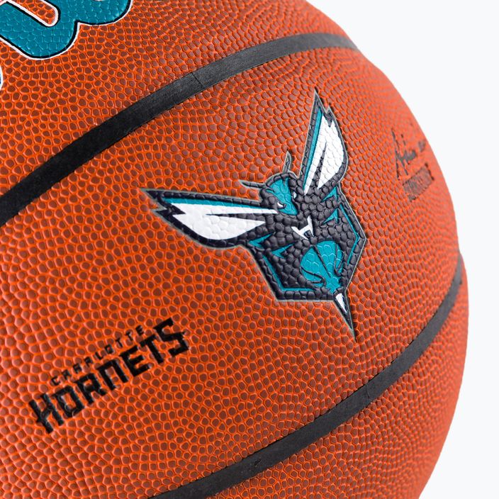 Wilson NBA Team Alliance Charlotte Hornets μπάσκετ WTB3100XBCHA μέγεθος 7 3