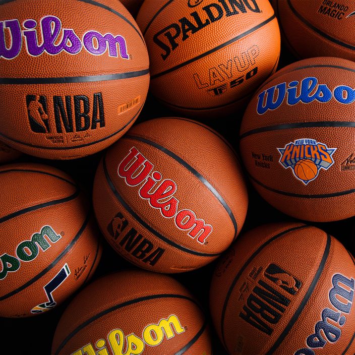 Wilson NBA Team Alliance Λος Άντζελες Λέικερς μπάσκετ WTB3100XBLAL μέγεθος 7 4