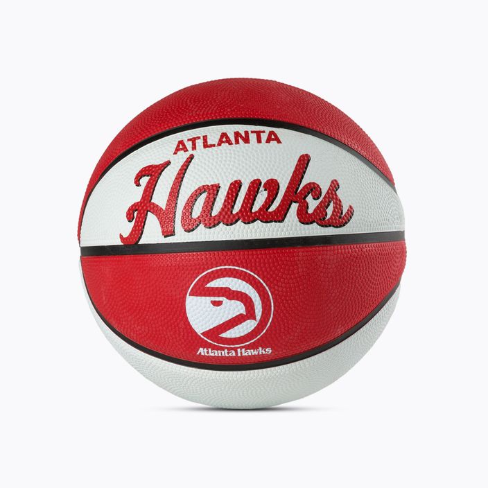 Wilson NBA Team Retro Mini Atlanta Hawks μπάσκετ WTB3200XBATL μέγεθος 3