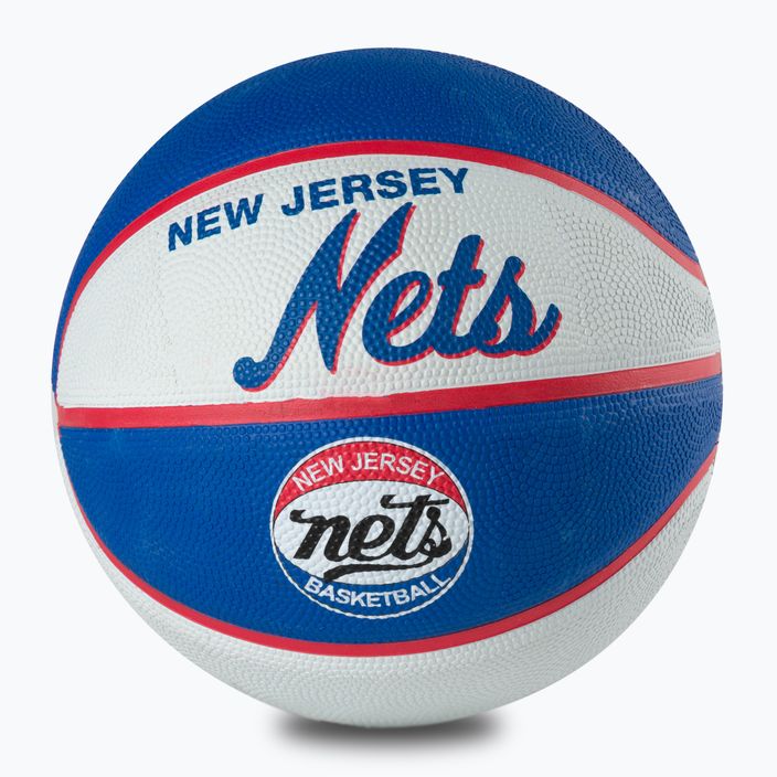 Wilson NBA Team Retro Mini Brooklyn Nets μπάσκετ WTB3200XBBRO μέγεθος 3