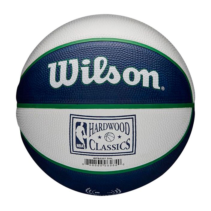 Wilson NBA Team Retro Mini Μίνι μπάσκετ Dallas Mavericks WTB3200XBDAL μέγεθος 3 4
