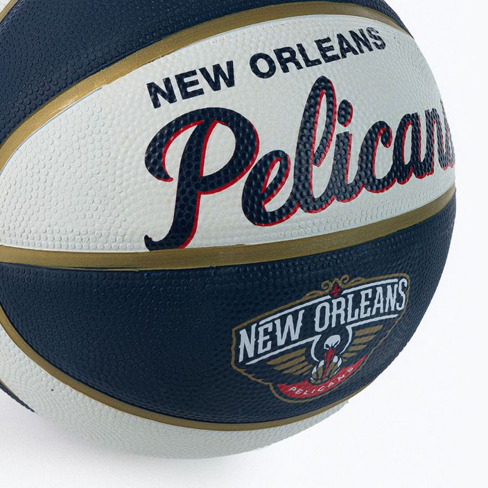 Wilson NBA Team Retro Mini New Orleans Pelicans μπάσκετ WTB3200XBBNO μέγεθος 3 3