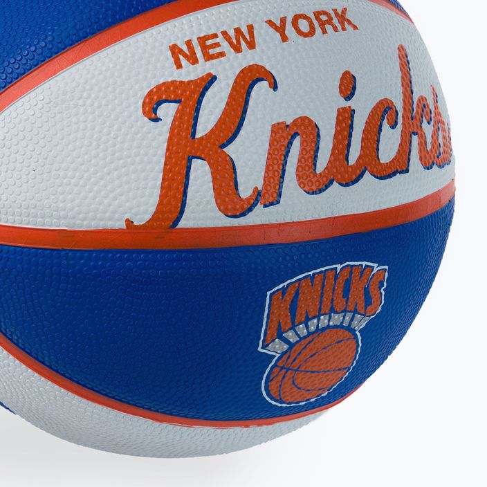 Wilson NBA Team Retro Mini New York Knicks μπάσκετ WTB3200XBNYK μέγεθος 3 3