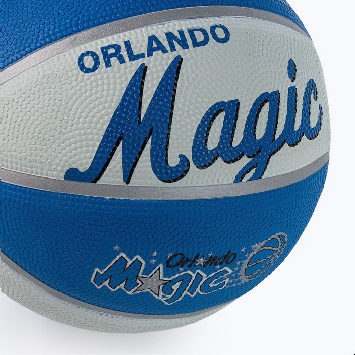 Wilson NBA Team Retro Mini Orlando Magic μπάσκετ WTB3200XBORL μέγεθος 3 3