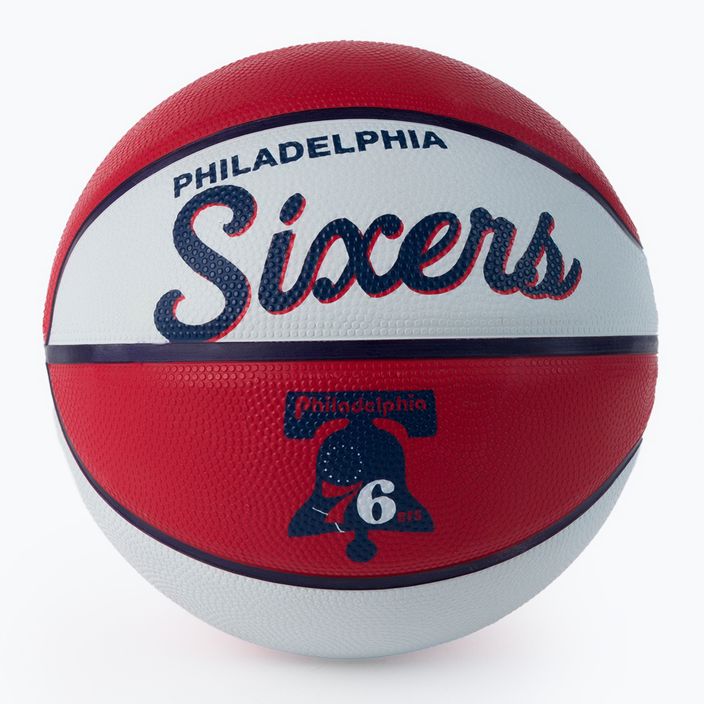Wilson NBA Team Retro Mini Philadelphia 76ers μπάσκετ WTB3200XBPHI μέγεθος 3