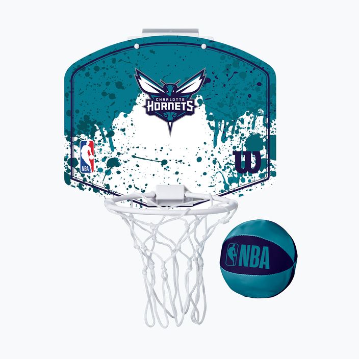Σετ μπάσκετ Wilson NBA Team Mini Hoop Charlotte Hornets