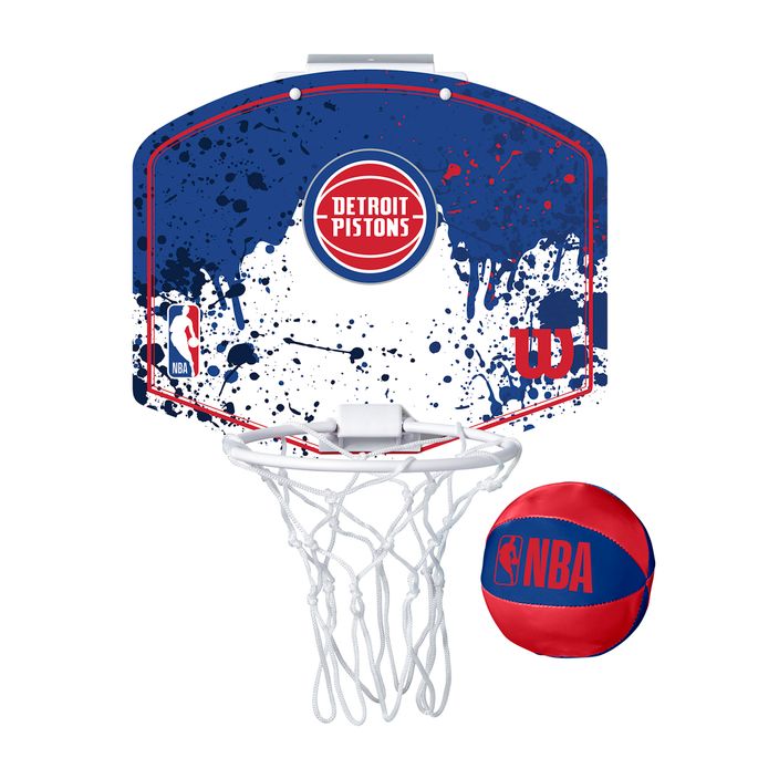Σετ μπάσκετ Wilson NBA Team Mini Hoop Detroit Pistons 2