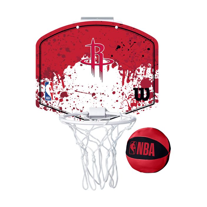 Σετ μπάσκετ Wilson NBA Team Mini Hoop Houston Rockets 2