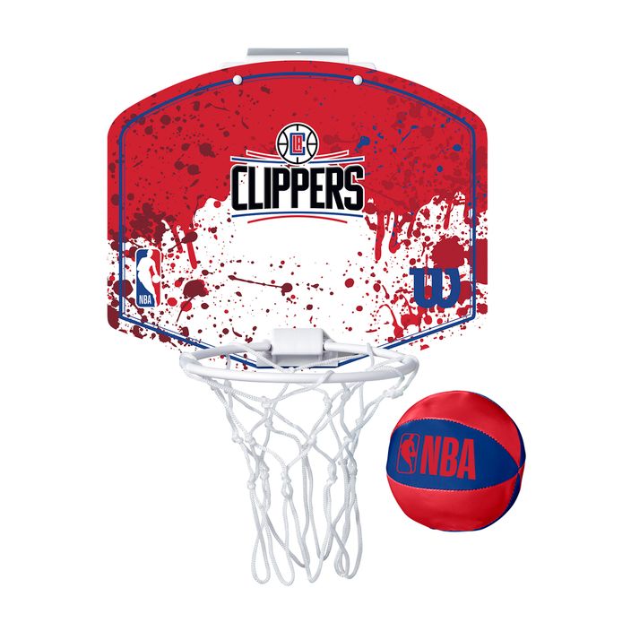 Σετ μπάσκετ Wilson NBA Team Mini Hoop Los Angeles Clippers 2