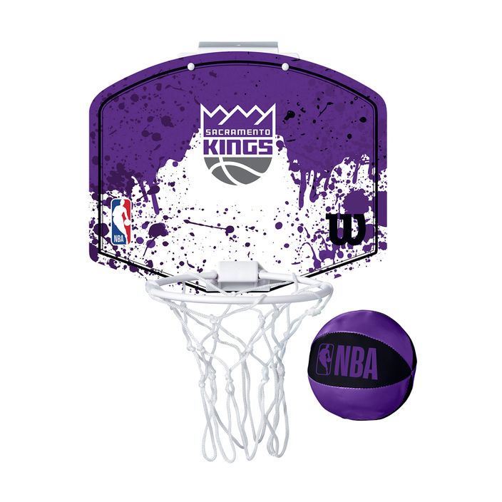 Σετ μπάσκετ Wilson NBA Team Mini Hoop Sacramento Kings 2