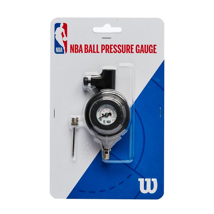 Μηχανικός μετρητής πίεσης μπάλας Wilson NBA Μαύρο WTBA4005NBA 2
