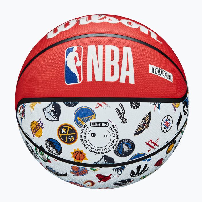 Wilson NBA All Team RWB μπάσκετ WTB1301XBNBA μέγεθος 7 6