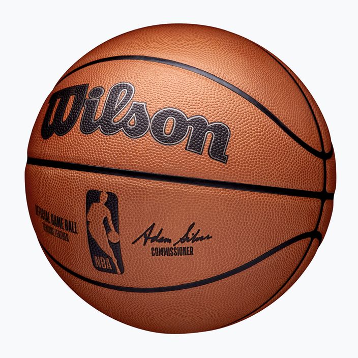 Επίσημη μπάλα μπάσκετ Wilson NBA WTB7500XB07 μέγεθος 7 3
