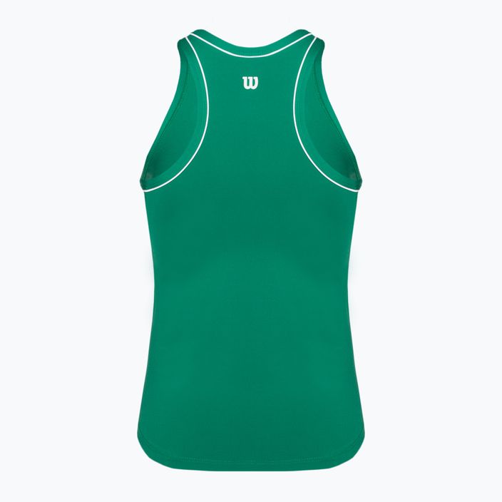 Γυναικείο Wilson Team Tank T-shirt courtside πράσινο 2