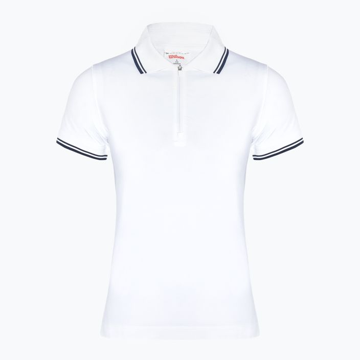 Γυναικείο Wilson Team Polo φωτεινό λευκό T-shirt