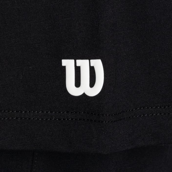 Ανδρικό μπλουζάκι τένις Wilson Team Graphic μαύρο 3
