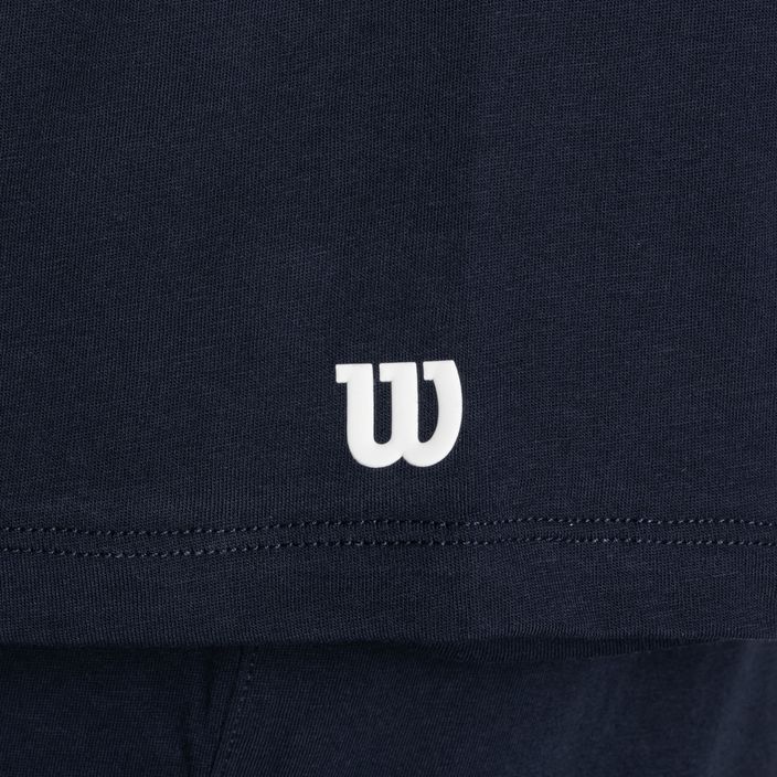 Ανδρικό μπλουζάκι τένις Wilson Team Graphic classic navy 3