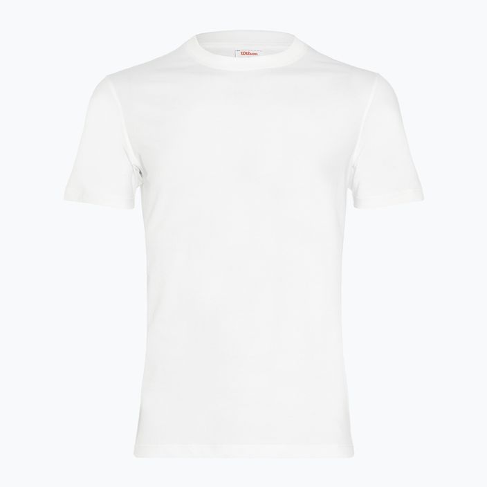Ανδρικό μπλουζάκι τένις Wilson Team Graphic bright white