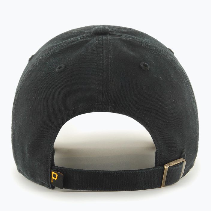 47 Brand MLB Pittsburgh Pirates CLEAN UP καπέλο μπέιζμπολ μαύρο 6