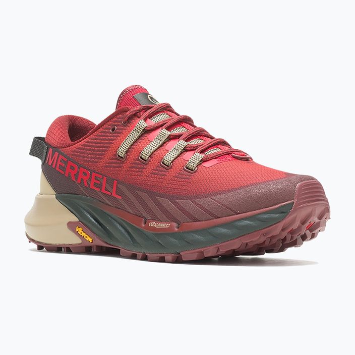 Merrell Agility Peak 4 κόκκινα ανδρικά παπούτσια για τρέξιμο J066925 10