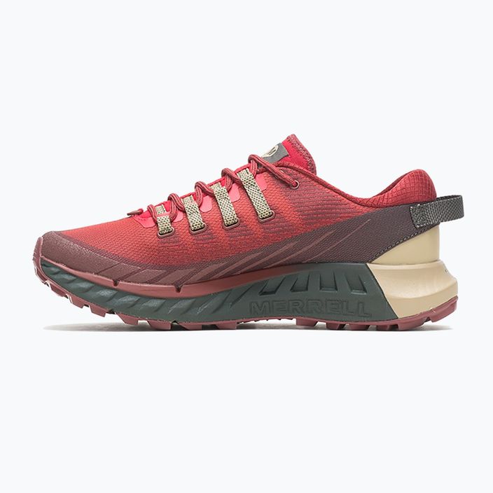 Merrell Agility Peak 4 κόκκινα ανδρικά παπούτσια για τρέξιμο J066925 12